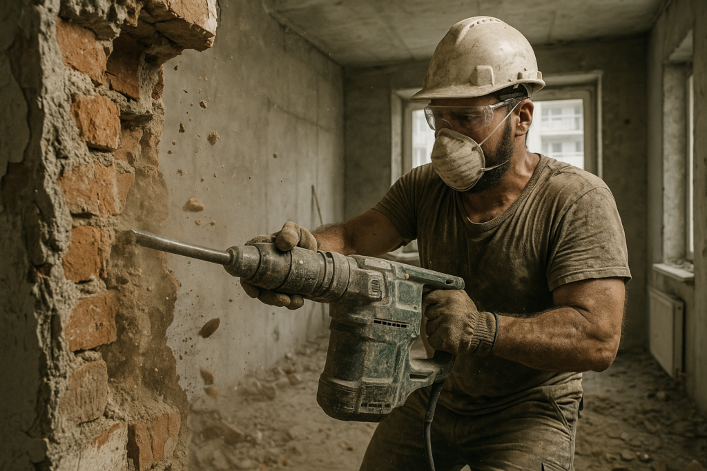 hard construction jobs